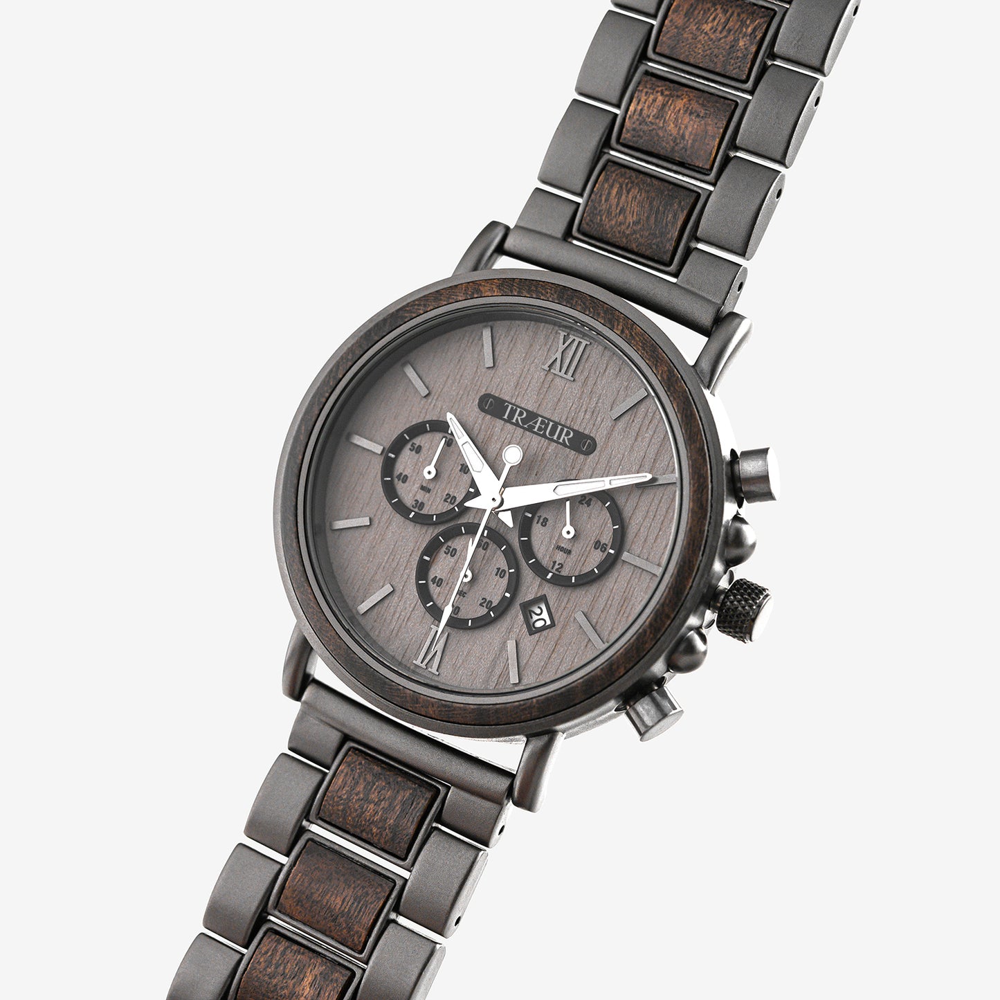 TRÆUR SKOV – Ebony Shadow Wooden Watch (Men)