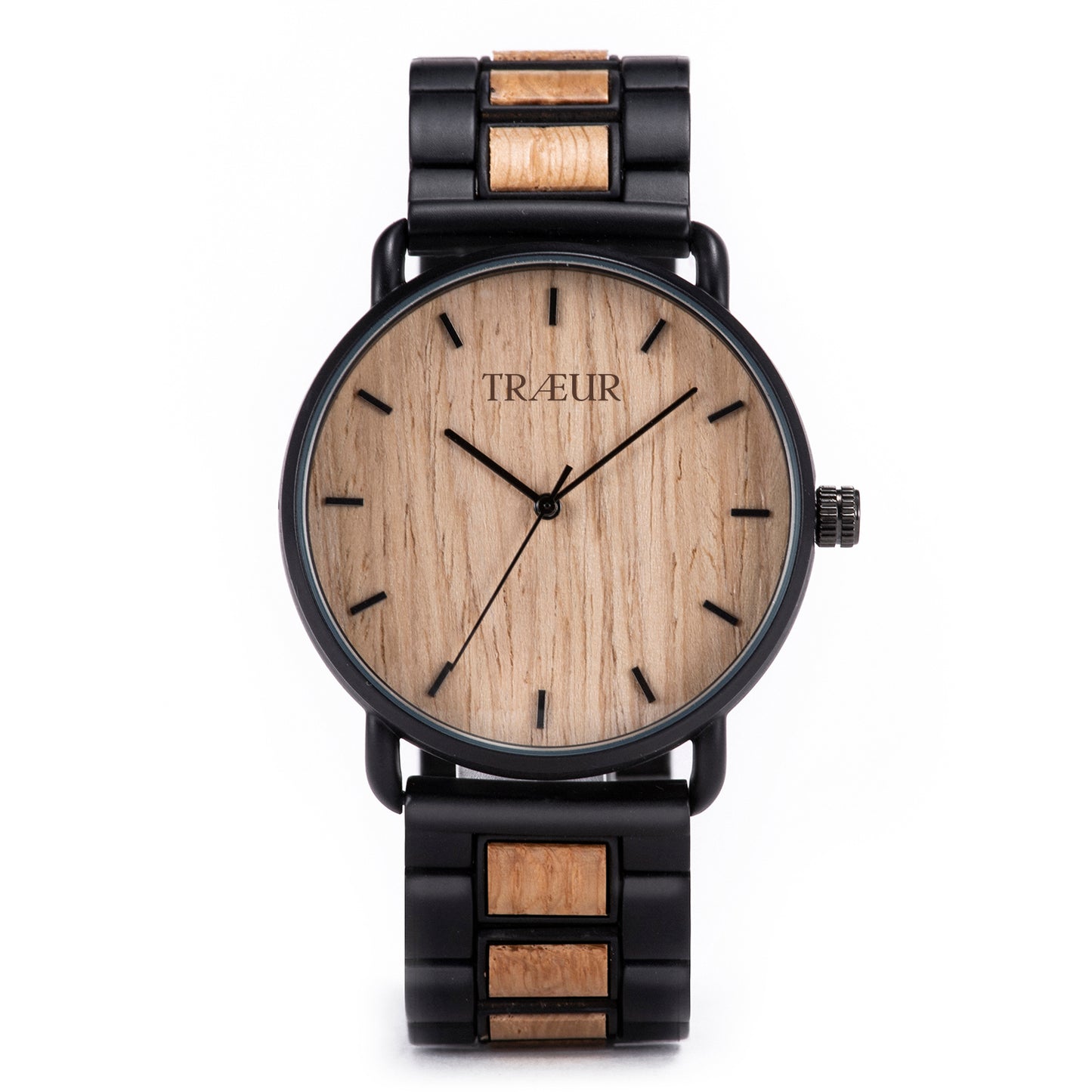 TRÆUR NORD – Oak Sand Wooden Watch (Men)