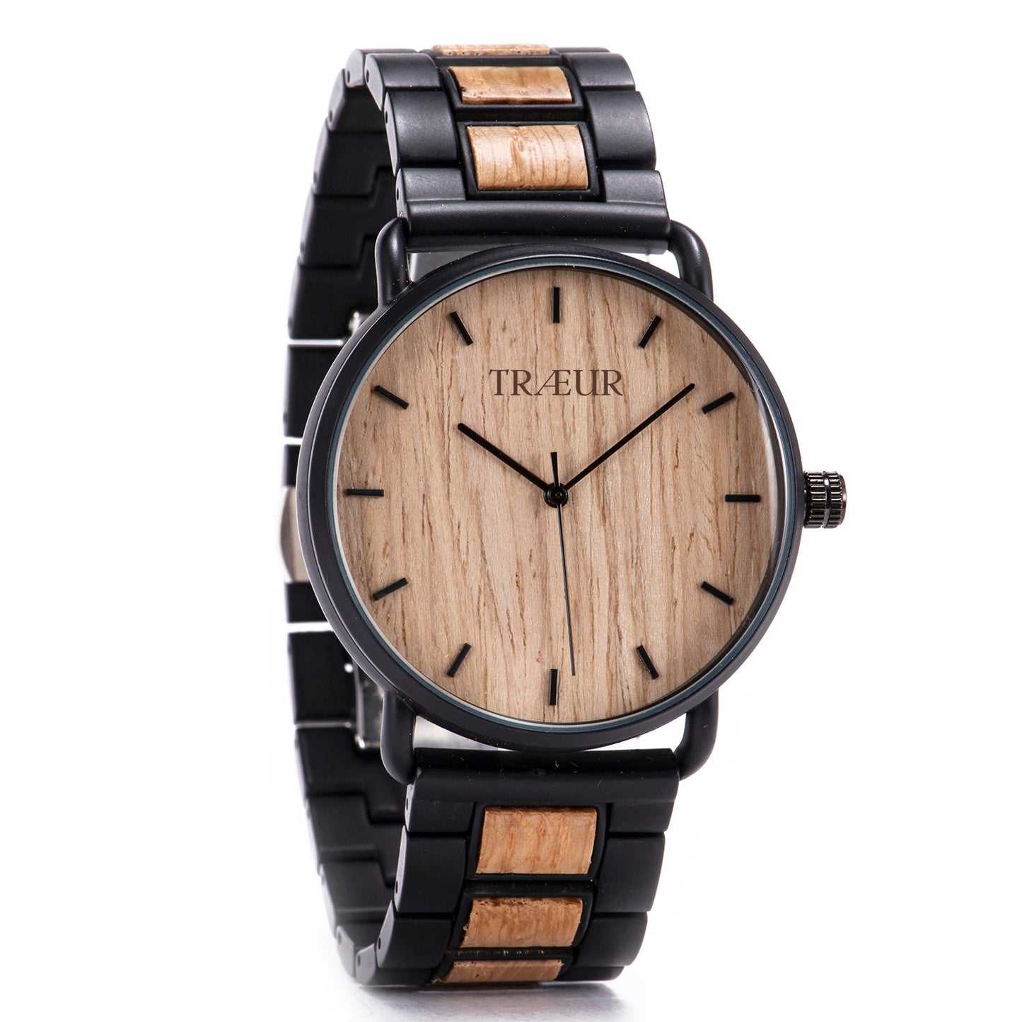 TRÆUR NORD – Oak Sand Wooden Watch (Men)